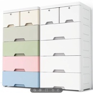 【In stock】MOK Drawer Chest 48CM Large Storage Space Plastic Drawer High Quality PP Material Drawer B
