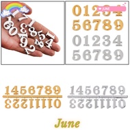 JUNE1 1 SET Clock Numerals Accessory Replacement Gadget Repair Clock Parts