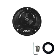 สำหรับยามาฮ่า YZFR1ยามาฮ่า R15V3 R3 R1 R1M R15M R15 V4อลูมิเนียมอุปกรณ์เสริมรถจักรยานยนต์ฝาปิดถังน้ำ