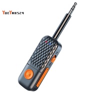 Bluetooth Music Adapter Portable Aux Wireless Adapter with Mic for Car Airplane TV PC Headphone