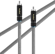 Preffair Audiophile 75 Ohm Digital Coaxial RCA Cable - 6N OCC Copper Multiple Shielded Audio RCA Wir