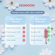 TRUSTED ORI DR.SPOCK BABY SILICONE BOTTLE BRUSH USB SIKAT BOTOL SUSU BAYI ELEKTRIK SILIKON SIKAT SIL