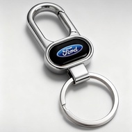 For Ford car logo keychain creative car keychain alloy metal
