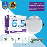 ECOLINK LED PANEL Downlight Ceiling LED 6.5 watt 6.5w Down Light Long Lasting Super Bright