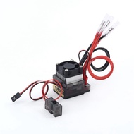 【Flash sale】 Brushed ESC High Voltage Version 7.2V-16V 320A Two‑Way Brush ESC with Brake Cooling Fan