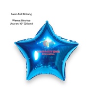 [PER PCS SIZE 10, 25cm] 10inch Star Foil Balloon 25cm Star/ birthday balloon birthday decoration 10 