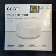 tp-link BE5000 Dual-Band Whole Home Mesh Wi-Fi 7 Router Deco BE25
