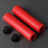 ⚽FAR 1คู่ซิลิโคนขี่จักรยานจักรยาน Grips กลางแจ้ง MTB Mountain Bike Handlebar Grips Anti-Slip Strong Support Grips จักรยาน Part