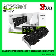 VGA (การ์ดจอ) PNY GEFORCE RTX 4070 TI 12GB GDDR6X LED VERTO