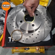 2PC CENTER CONE FOR DISC ODYSSEY / CIVIC FD FB 11INCH USING AT PERODUA KELISA / KENARI / VIVA / MYVI