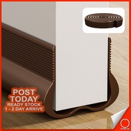 𝐅𝐑𝐄𝐄 𝐂𝐔𝐓𝐓𝐈𝐍𝐆 PVC Door Sealing Strip Bottom Seal Stopper Cover Gap Blocker Penutup Bawah Pintu 门底密封条