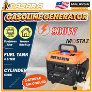 Nasara MOSTAZ MSGG900 Gasoline Generator 2 Stroke Generator Petrol Portable Camping Pasar Malam