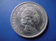 【靖】㊣澳洲錢幣㊣澳大利亞➠1998年➠AUSTRALIA➠10分/10CENT(鎳幣)_普品