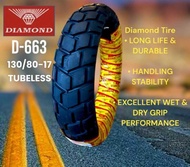 (D663) Dual Sports Tire Tubeless Type For Cb200x, Mt15 155,Mt25, Tfx150 Cb200x, 155,Mt25,