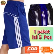5 Pcs SPORTS DAILY SHORTS/ SPORTS SHORTS