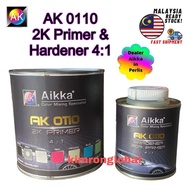 Aikka AK0110 2K Primer & Hardener 4:1 Set Grey Undercoat Primer DIY Spray Gun 底漆 白色 黑色 灰色 打底漆