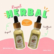 Minyak Kemiri Royal Herbal 100% murni dari kemiri asli tanpa campuran