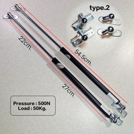 โช๊คอัพไฮดรอลิคสำหรับบานเปิดแบบยกดีดขึ้นอัตโนมัติ 300นิวตัน -500นิวตัน