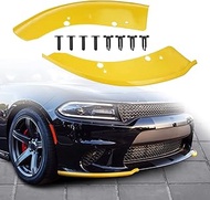 JDMON Front Bumper Lip Splitter Protector Compatible with Dodge Charger Hellcat/SRT 392 / Pack/RT Pa