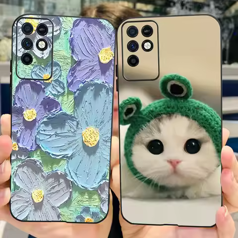 For Infinix Note 10 Case X693 Luxury Painted Cover Soft Silicone Phone Case For Infinix Note 10 Note