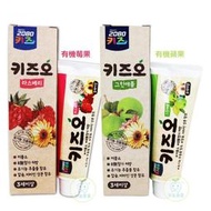 【牙齒寶寶專業口腔】韓國2080 有機莓果/有機蘋果兒童牙膏100g