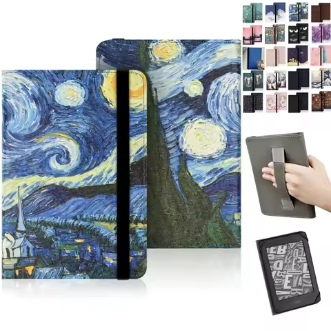 HandStrap Case for Onyx Boox Vasco Da Gama 2 3 6" James Cook 2 6'' Tolino Shine 4 2022 6 Inch EBook 