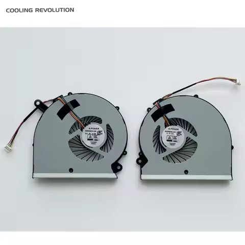 New Laptop CPU GPU Cooling Fan For Gigabyte Aero RP64W Classic 15 X8 X9 Y9 15X V8 15W A-POWER BS5005
