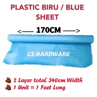 Blue Plastic Canvas, Plastic Biru Floor Cover, Floor Protector, Canvas Tutup Lantai , Plastic Membra
