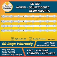 55UM7300PTA / 55UM7600PTA LG 55" LED TV BACKLIGHT (LAMPU TV) LG 55 INCH LED TV BACKLIGHT 55UM7300 55