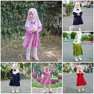 Annie Baby LB003 Muslim Tunic Set for Toddler Girls Nayla Legging Set 1 2 3 4 5 6 Years