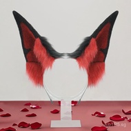 Doberman Pinscher with Dog Ears cos Halloween Animal Ear Headwear Dog Source Cross-Border Ear Simula