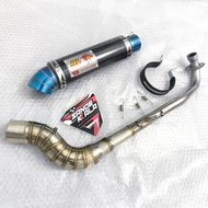 EXHAUST RACING RL RED LEO PNP FOR HONDA EX5, DASH, WAVE, SR1, KRISS, SYM, LEGEND