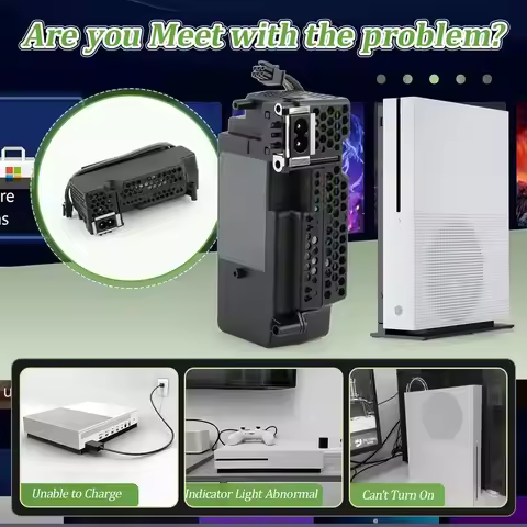 original For Xbox One S Power Adapter Replacement N15-120P1A For Xbox One Slim Console Charger Power