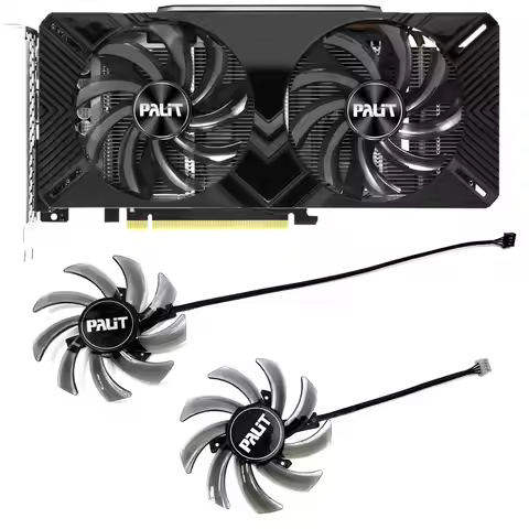 NEW GA91S2U FDC10H12S9-C Palit GTX 1660 Super GPU Fan,For PALIT RTX 2070、2060 DUAL、GTX 1660、1660 Ti