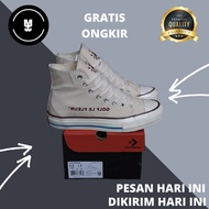 [Premium] Sepatu Converse 70s HI Parchment (Golf Le Fleur) Egret Blue