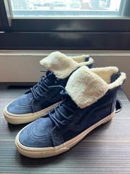 VANS SK8-HI ZIP CALIFORNIA 系列 藍色牛巴戈/帆布/羊毛