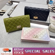 FB3 Cnk Classic Rhombus Ladies Chain Shoulder Messenger Bag Wallet