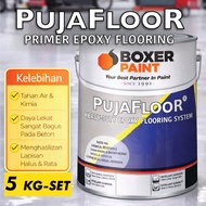 PUJAFLOOR PRIMER Epoxy Flooring (5 KG-set) Epoxy Concrete Floor Paint for Home Factory