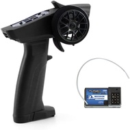 Turbo Racing 91803G-VT RC 2.4GHz 3CH Radio Transmitter Remote Controller with 4CH Receiver for RC Ca