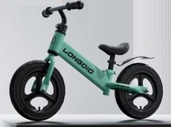 RUN2FREE - 兒童無腳踏平衡車/滑步車(14吋橡膠充氣輪車胎適合身高95-130cm) - 綠色