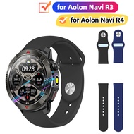 Aolon Navi R4 strap Silicone strap Aolon Navi R3 R4 smart watch strap Sports wristband