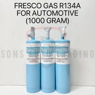 FRESCO GAS/SOLCHEM GAS/SUNKIMI GAS R134A FOR AUTOMOTIVE (900/1000/300 GRAM)