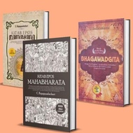Dis Iyig - Paket Buku Kitab Epos Mahabharata/Kitab Epos Ramayana Edisi Asli Hardcover/Bhagawadgita