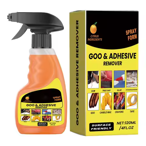 120ml Sticker Remover Spray Adhesive Remover For Car Tape Removal Spray Multi-functional Decal Strip