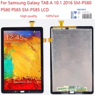 For Samsung Galaxy TAB A 10.1 2016 SM-P580 P580 P585 SM-P585 LCD Display Touch Screen Digitizer Assembly Display Replacement Parts