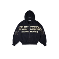 HADES HEAVEN’S CALL HOODIE ZIP - BLUE NAVY - Genuine HADES Brand