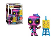 Pop! Bucket List Artist Deadpool 887 Exclusive Figure