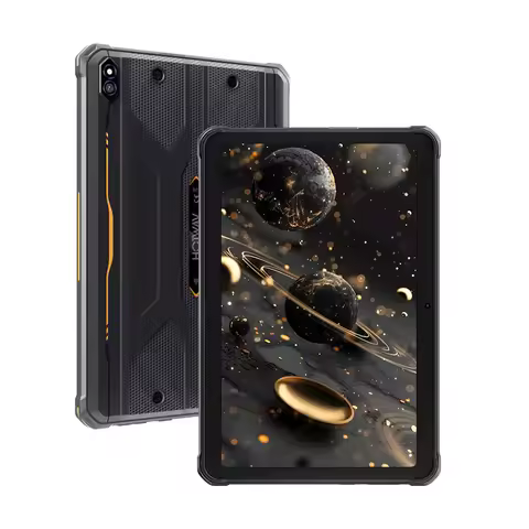 HOTWAV R10 Pro Rugged Tablet 10800mAh Massive Battery 10.1'' HD+ Display Octa-core Pad Android 14 8G