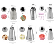 Sp SP SP072330 Set of 6 ice cream nozzles - Chinese ice cream nozzles code 1E - 195 - 30 - 853 - E12