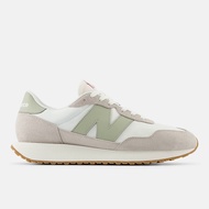 New Balance Men Women Casal Soes Sports Retro D Last NB 237 Csionin Comfortable Gray Green [MS237CQ]
